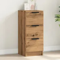 VidaXL Sideboard Artisan-Eiche 30x30x70 cm Holzwerkstoff