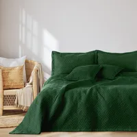 AmeliaHome Tagesdecke 170x210 cm Bettüberwürf zweiseitig Ultrasonic Steppung Polyester