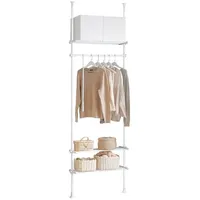 SoBuy KLS07 Kleiderständer 52-80 x 233-300 x 0 cm