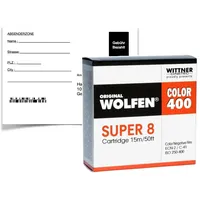 Wolfen original WOLFEN Color 400 SUPER 8 ISO 250-400