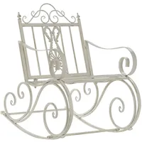DKD Home Decor Schaukelstuhl DKD Home Decor Metall Aluminium