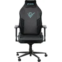Phoenix monarch gaming chair Stoff Größe r - Schwarz