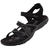 SKECHERS Reggae Slim - Meadow Grazer für Damen, schwarz