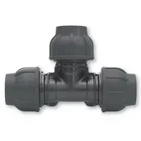 Gebo Plast T-Stück mit drei Seiten zum Klemmen,