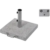 Schirmständer GRANIT (BT 45x45 cm) grau - BT 45x45