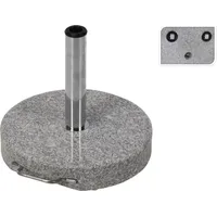  Schirmständer GRANIT (DT 45x45 cm) grau - DT 45x45