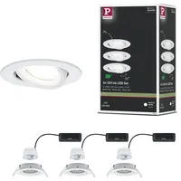 Paulmann LED Einbauleuchte Nova Coin rund 84mm 50° 3x2,8W