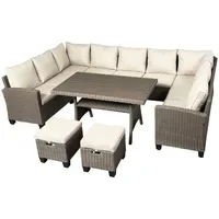 Brast Family Set 11-tlg. Braun/Beige