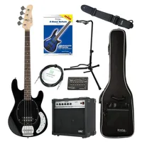 Rocktile MB-4 BK E-Bass Schwarz Set