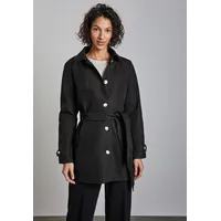 STREET ONE Damen, A101213 Trenchcoat schwarz, 40 EU