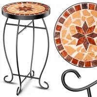 Kesser KESSER® Mosaiktisch Bistrotische Blumenhocker Rund 60 x 34