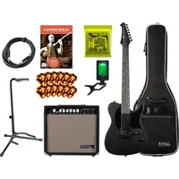 Spira guitars T-407 Satin Black