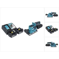 Makita Makita, Schleifmaschine + 2x Akku 4,0 Ah +
