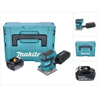 Makita Schleifmaschine + 1x Akku 4,0 Ah + Makpac