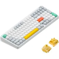 Nuphy Halo96 V2 Kabellose Hot-Swap-fähige Gaming-Tastatur,99 Tasten RGB-Hintergrundbeleuchtung, mechanische