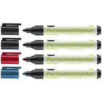 SOENNECKEN Permanentmarker oeco 3112 15-3mm sortiert 4 Stück