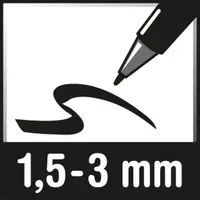 SOENNECKEN Permanentmarker oeco 3113 15-3mm blau