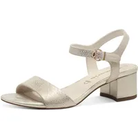 TAMARIS Sandalette Damen Blockabsatz metallic,EU 38