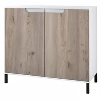 Vladon Kommode Sylt V3 (Moderner Küchenschrank, mit 2 großen