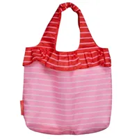 Cedon Easy Bag Volant Stripes pink-red