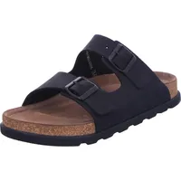 Rieker Pantoletten in Schwarz | Gr.: 44