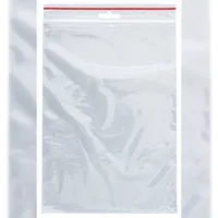 Q-Connect Druckbandbeutel 170x230mm, transparent, 100 Stück