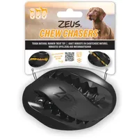 ZEUS ChewChasers Rugby Ball Ø 12,5 cm Schwarz