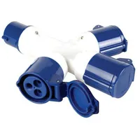 Perel 3-Wege Cee-Splitter