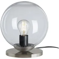 Trango 1er Pack 7010C Retro Nachttischlampe *SUN* Glaskugel Tischleuchte