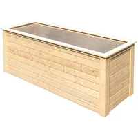 Karibu Hochbeet Sunny - 1520 l Fassungsvermögen 28 mm