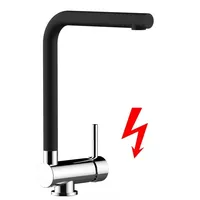 VIZIO Einhebelmischer Niederdruck Schwarz Granit