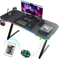 GTPLAYER Gaming Tisch, Gaming Schreibtisch 120 x 60cm, PC
