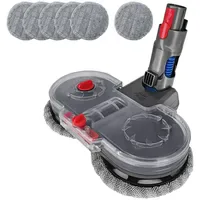 Sichler Haushaltsgeräte Elektrischer Wischaufsatz für Dyson V7, V8, V10,