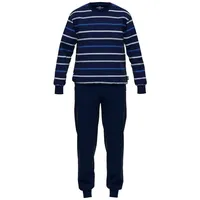 Götzburg Pyjama in Blau/Weiß | Gr.: L