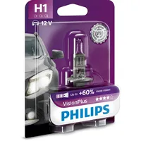 Philips H1 VisionPlus Plus 60% 12V, 55W, 1 Stück