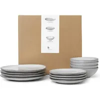Broste Copenhagen Nordic Sand Dinner Set for Four -