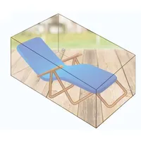 Buri Abdeckhaube 200 x 75 x 40 cm Anthrazit