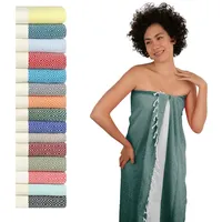 Flora Furora Hamamtuch 100 x 200 cm grün