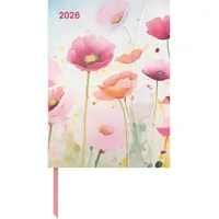 Neumann Bright Flowers 2026 - Diary - Buchkalender -