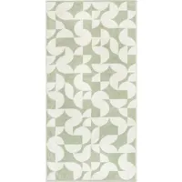 CAWÖ Studio Grafik Handtuch 50 x 100 cm grün