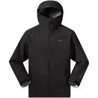 Bergans Herren Essentials Rainshell 2.5L Jacke (Größe L, schwarz)