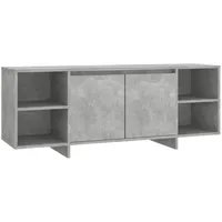 VidaXL TV-Schrank Betongrau 130x35x50 cm Holzwerkstoff