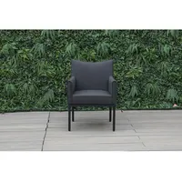 Clemento Outdoor Living, Gartenstühle, Lyon Dining Sessel Aluminium/Sunbrella
