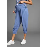 NEUN MONATE Umstandsharemshose Viskose Haremshose für Schwangerschaft und Stillzeit,