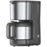 Braun Kaffeemaschine PurShine KF1505GY, Filterkaffeemaschine mit Thermoskanne & OptiBrew