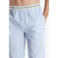 Tom Tailor Pyjamahose Dakota (1-tlg) mit elastischer Taille blau