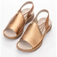 ARA Damen Hawaii Sandale, Whisky,Caramel, 40 EU