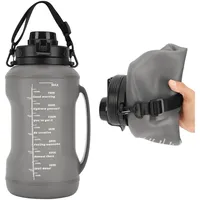 Belle Vous Trinkflasche 2 Liter - Zusammenklappbar - Silikon