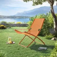 Emu Snooze Liegestuhl Stahl/Emu-Tex Orange