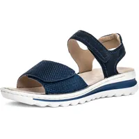 ARA Damen Tampa Sandale, BLAU/BLAU,BLAU, 42 EU